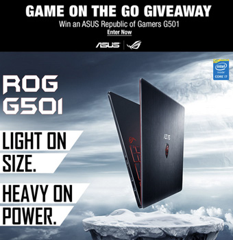 Win a $2,000 Asus Laptop