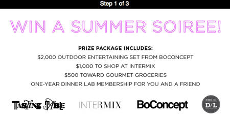 Win a $4,500 Summer Soiree
