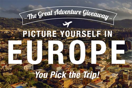 Win a Trip to Iceland, Croatia or Italy