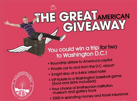 Win a Trip to Washington, D.C.