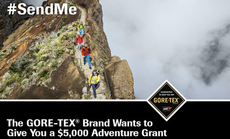 Gore-Tex: Win $5,000 to Fulfill Your Dream Adventure