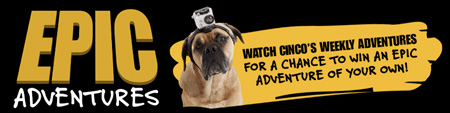Win an Epic Adventure or 1 of 10 GoPro HERO’s