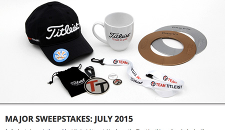 Win a Prize Pack of Limited Edition Team Titleist Gear