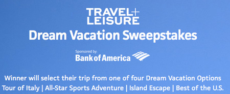 Win $20,000 Dream Vacation