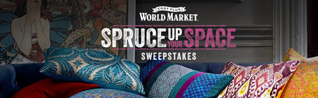 Win a $5,000 World Market Shopping Spree