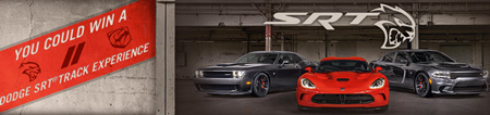 Win a Once-in-a-Lifetime Dodge SRT Track Experience