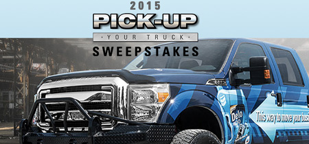 Win a 2015 Ford F250 SRW 4×4 Crew Cab XLT Truck