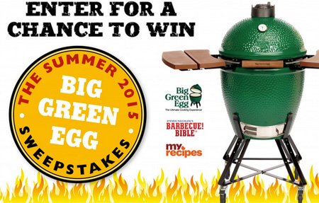 Win a Large Big Green Egg Grill