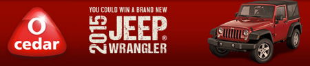 Win a 2015 Jeep Wrangler 4×4