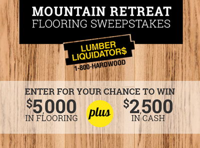 Win $5,000 in Flooring + $2,500 Cash