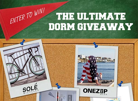 Win the Ultimate Dorm Prize Package