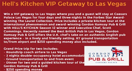 Win a VIP Getaway to Las Vegas
