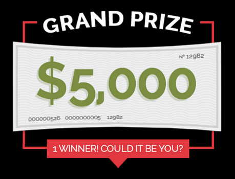 Win $5,000 or $200 Gift Card Daily