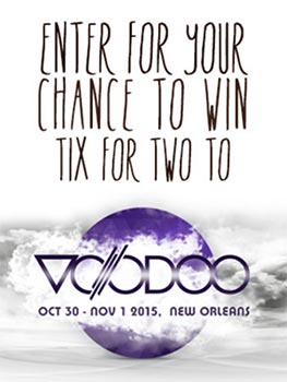 Win Tickets to Voodoo