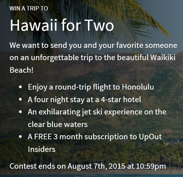 Win a Hawaiian Trip for Two