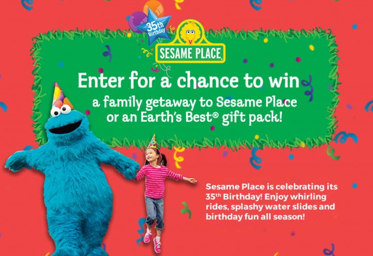 Win a Family Getaway to Sesame Place
