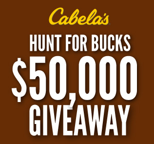 Win 1 of 25 $2,000 Cabela’s Gift Cards