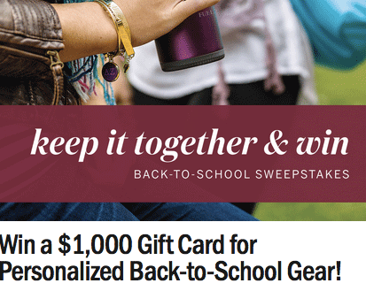 Win $1,000 Gift Card for Back to School Essentials