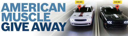 Win a Dodge Challenger SRT Hellcat vehicle and Trip worth $130,000
