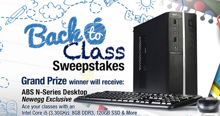 Win a Desktop Computer, Tablet, Portable External Hard Drive, and More