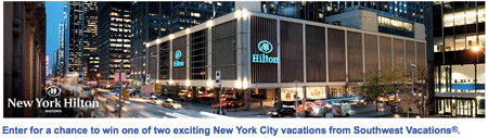 Win 1 of 2 Exciting New York City Vacations