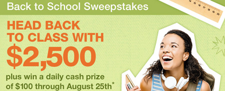 Win $2,500 from Coupons.com + Daily $100 Winners