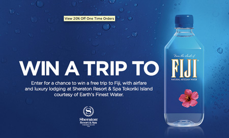 Win a Trip to Fiji, Airfare, and Luxury Lodgings at Sheraton Resort & Spa