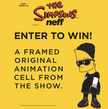 Win an Original Simpson’s Animation Cell