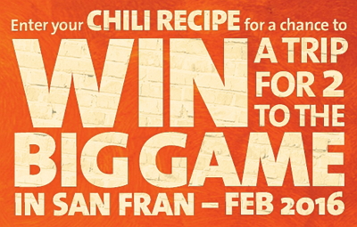 Win a Trip to the Big Game in San Fran