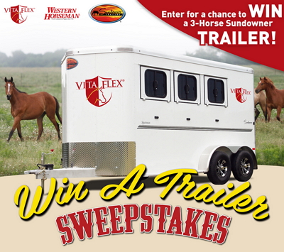 Win a 3-Horse Sundowner Trailer