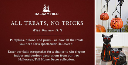 Win Stunning Decor from Balsam Hill’s New Halloween/Fall Home Decor
