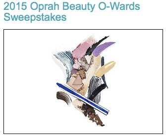Win $2,000 of Prizes in the Oprah Beauty O-Wards Sweepstakes