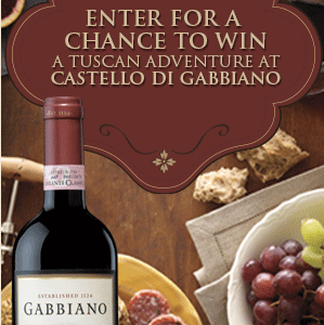 Win a Tuscan Adventure for 2 at Castello Di Gabbiano in Italy