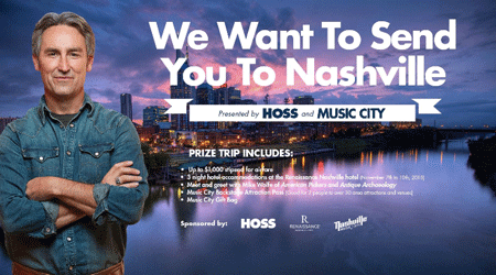 Win a Trip to Nashville, a Music City Backstage Attraction Pass