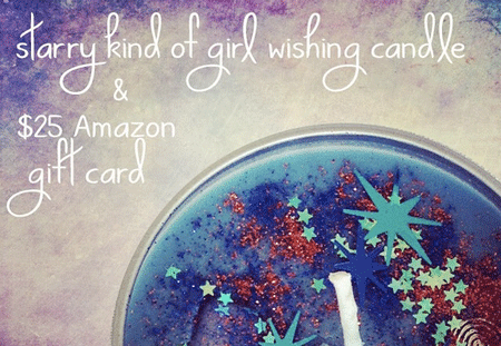 Win a Wishing Candle & $25 Amazon Gift Card