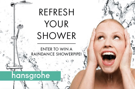 Win $850 Raindance Showerpipe Shower Systems