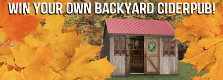 Win One of Three Backyard CiderPubs from Woodchuck