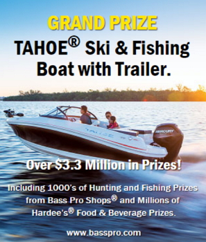 Win a Tahoe Ski & Fishing Boat