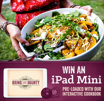 Win an iPad Mini w/ Cookbook