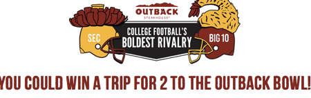 Win a Trip for 2 to the 2016 Outback Bowl