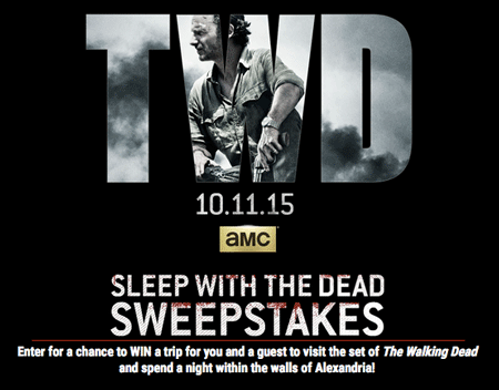 WIn a Visit to the Set of The Walking Dead