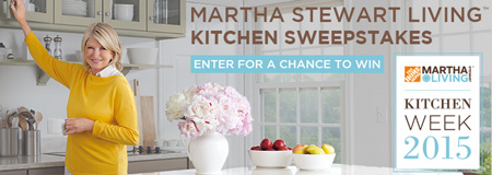 Win a $1,000 or $500 Gift Card to The Home Depot from Martha Stewart