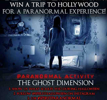 Win a Trip to Hollywood for a Paranormal Experience.