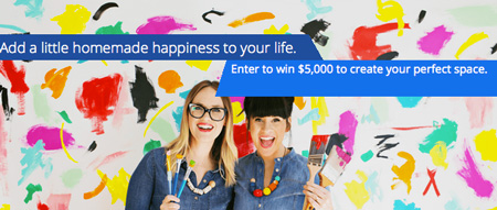 Win $5,000 cash in the Zillow Digs and A Beautiful Mess Sweepstakes.