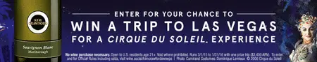 Win a Trip to Las Vegas for a VIP Cirque du Soleil Experience