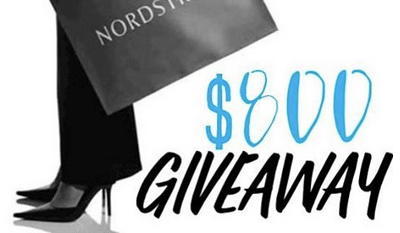 Win a $800 Nordstrom Gift Card