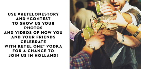 Win a Trip for Four to Holland from Ketel One