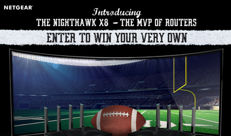 Win a Nighthawk X8 Router from Netgear