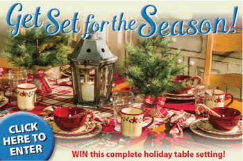 Win a Holiday Table Setting