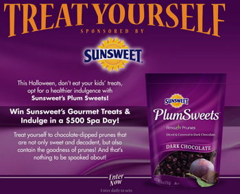 Win a $500 Spa day + SunSweet Treats